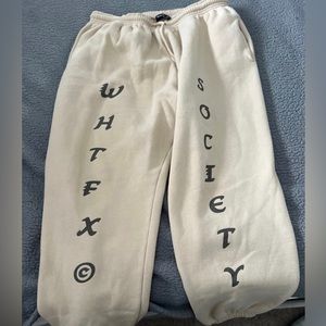 White fox boutique sweatpants
